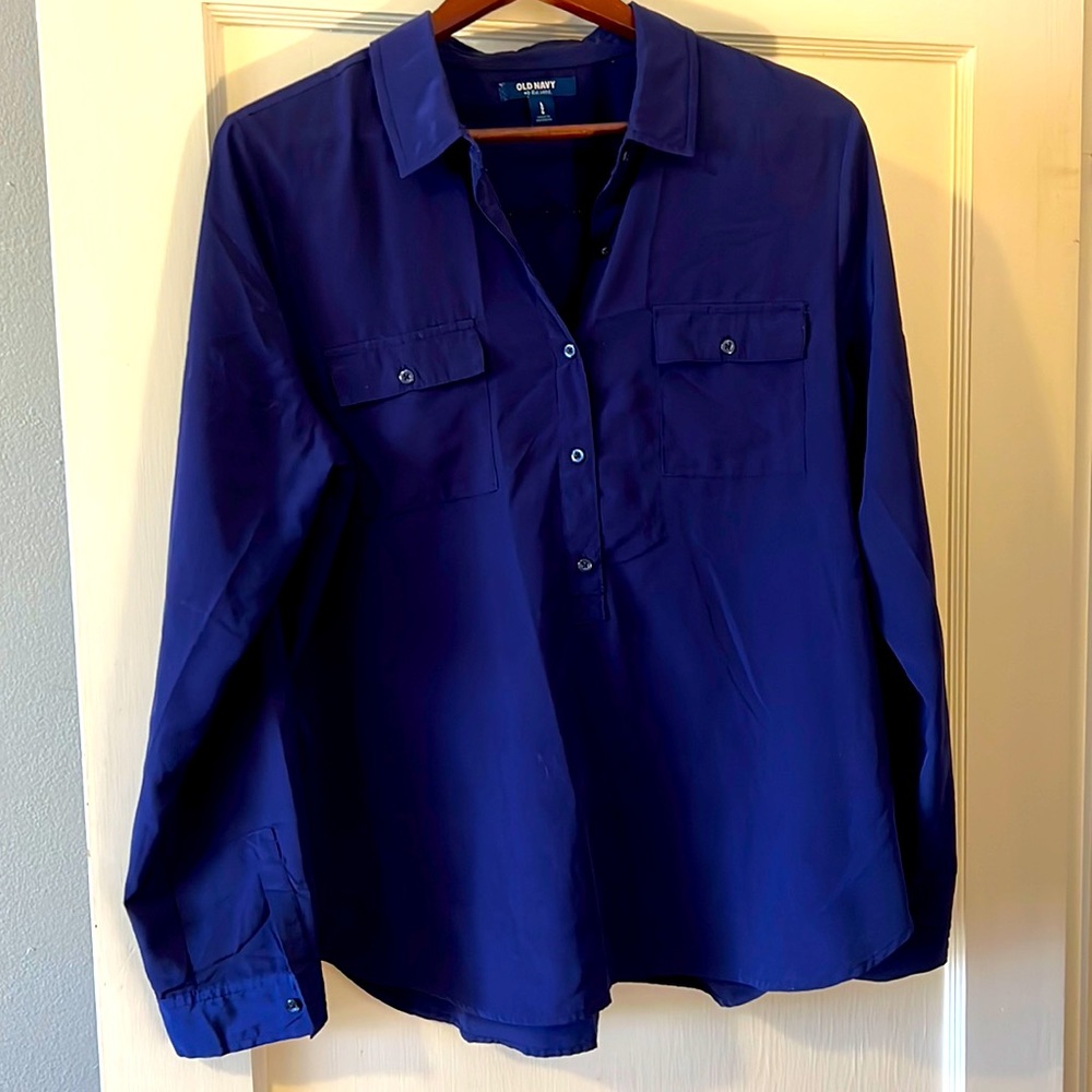Navy Long Sleeve Tunic from Old Navy